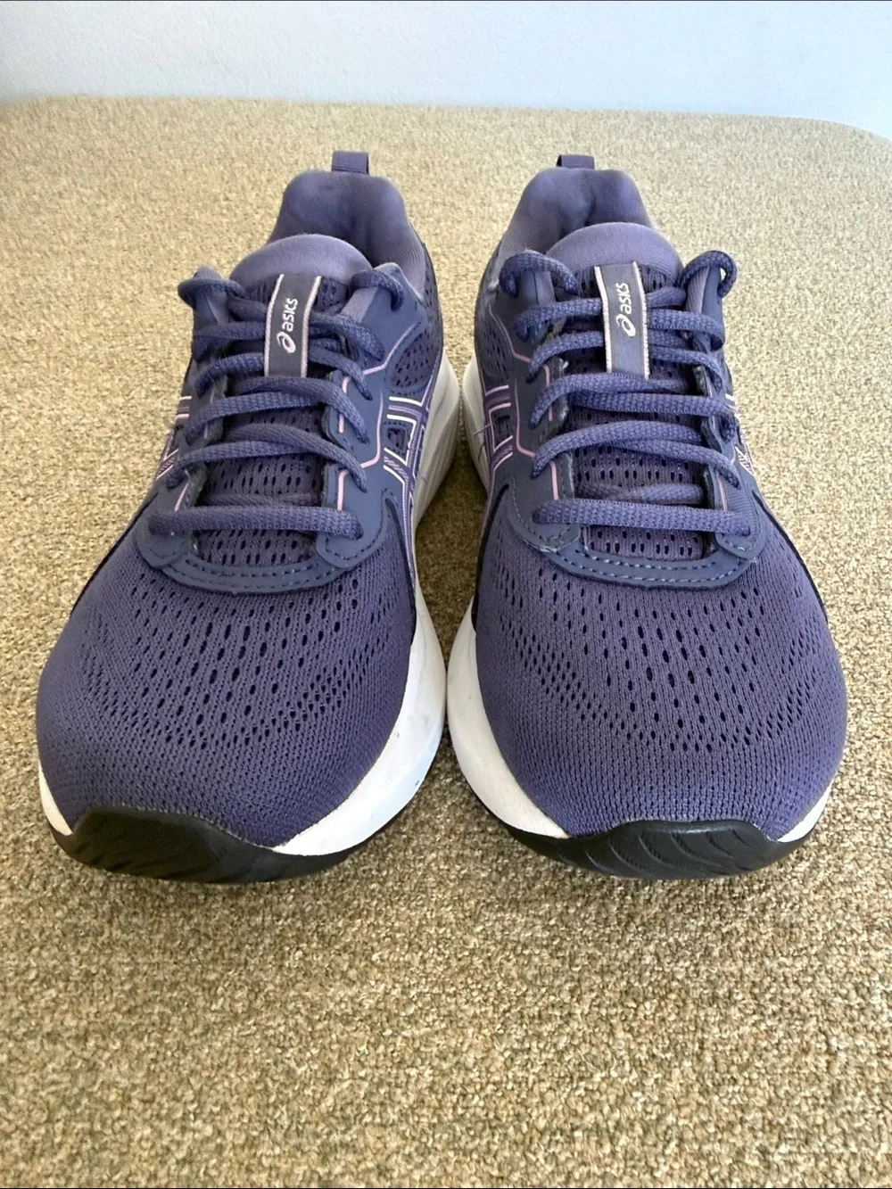 ASICS AMPLIFOAM +GEL CONTEND 9 WOMENS SZ 8 RUNNING WALKING SNEAKERS